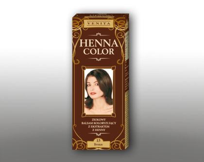 HENNA COLOR č.15 Bronz