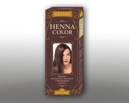 HENNA COLOR č.18 Černá višeň