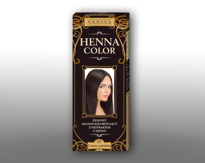 HENNA COLOR č.19 Černá čokoláda