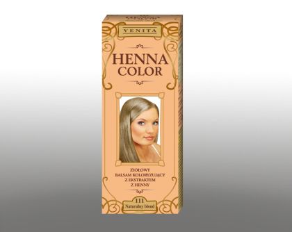 HENNA COLOR č.111 Natural blond