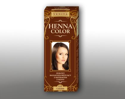 HENNA COLOR č.115 Čokoláda
