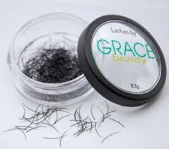 Grace Beauty Lashes umělé řasy - sypané J-0,15x10mm