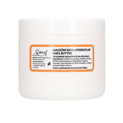 MASÁŽNÍ KRÉM HYDROFILNÍ SHEA BUTTER 350g