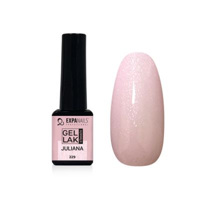 Gel lak - JULIANA jemný třpyt