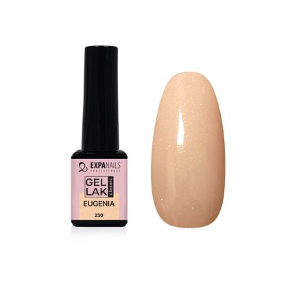 Gel lak - EUGENIA jemný třpyt