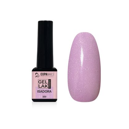 Gel lak - ISADORA jemný třpyt