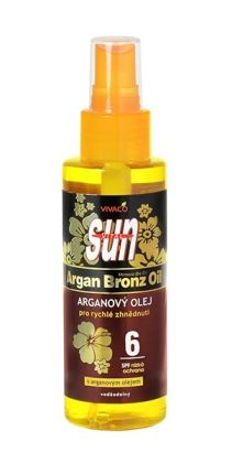 Opalovací olej s BIO arganovým olejem SPF 6 SUN VITAL