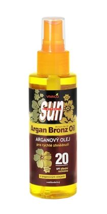 Opalovací olej s BIO arganovým olejem SPF 20 SUN VITAL
