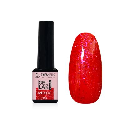 Gel lak - MEXICO neon třpyt