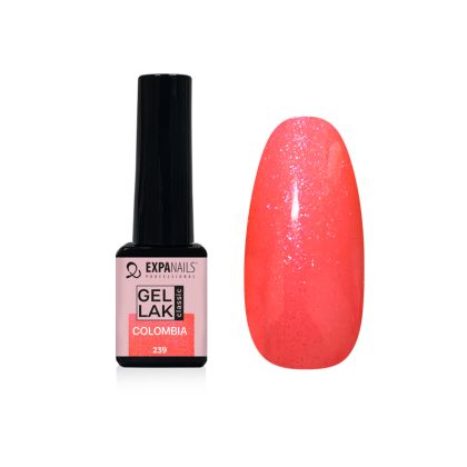 Gel lak - COLOMBIA neon perleť