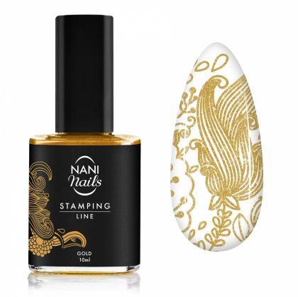 NANI lak pro razítkovou metodu 10 ml - Gold
