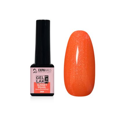 Gel lak 3v1 - SUNSET pearl č.069 - bezvýpotkový