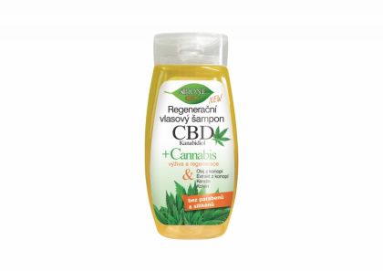 Regenerační vlasový šampon CBD Kanabidiol 260 ml