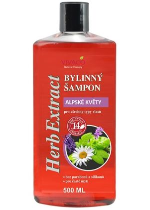 Bylinný šampon Alpské květy HERB EXTRACT