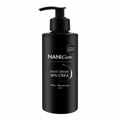 NANICare krém na nohy s 30% UREA 200 ml + 50 ml ZDARMA