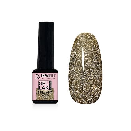 Gel lak - Brilliant Gold - 5 ml