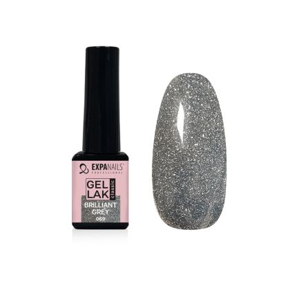 Gel lak - Brilliant Grey - 5 ml