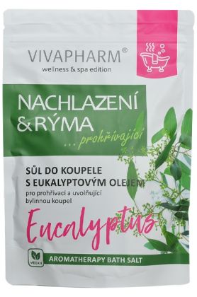 Eukalyptová sůl do koupele NACHLAZENÍ a RÝМA