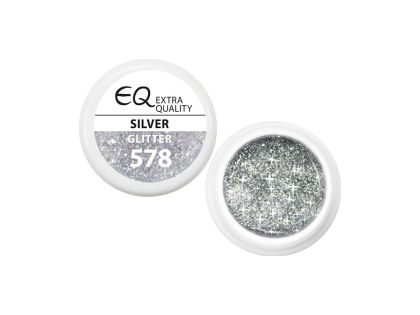EBD EQ Colour Gel - Silver Glitter-578