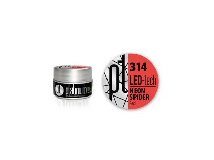 Platinum Neon New Spider Gel - Red
