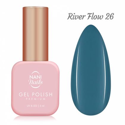 NANI gel lak Premium 6 ml - River Flow 26