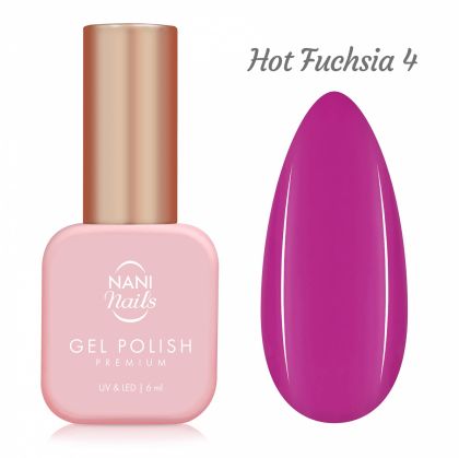 NANI gel lak Premium 6 ml - Hot Fuchsia 4