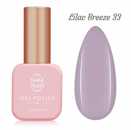 NANI gel lak Premium 6 ml - Lilac Breeze 33