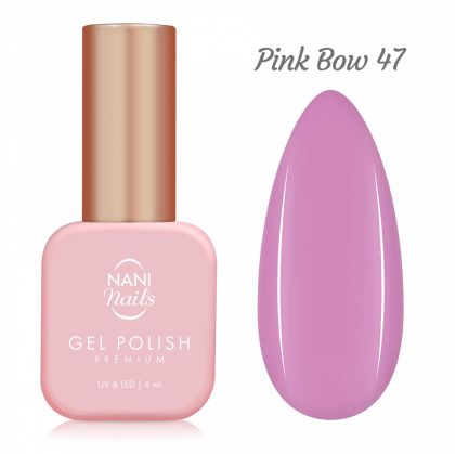 NANI gel lak Premium 6 ml - Pink Bow 47