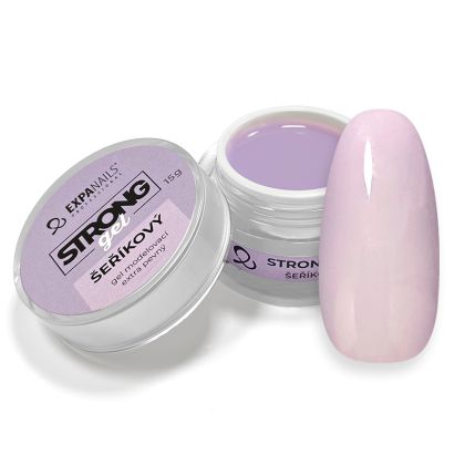 UV/LED Gel modelovací Strong - Šeříkový 50 g