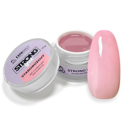 UV/LED Gel modelovací Strong - Starorůžový 15 g