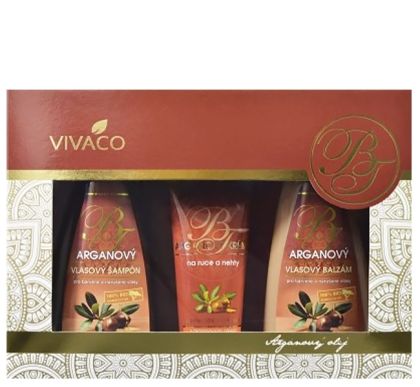 Dárková kazeta kosmetiky s arganovým olejem