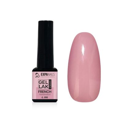 UV/LED Gel lak French line č.010 transparentní 5 ml