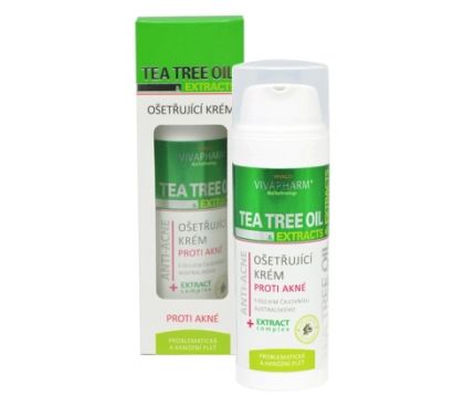 Pleťový ošetřující krém s Tea Tree Oil VIVAPHARM