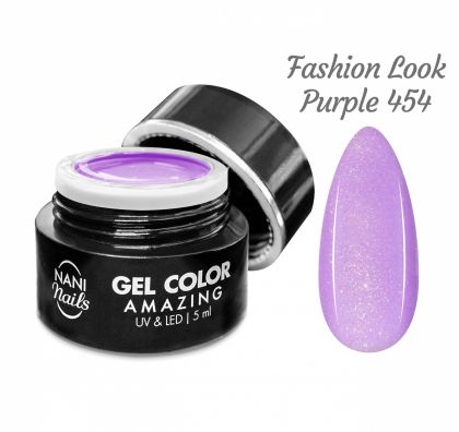 NANI UV gel Amazing Line 5 ml - Fashion Look Purple č.454