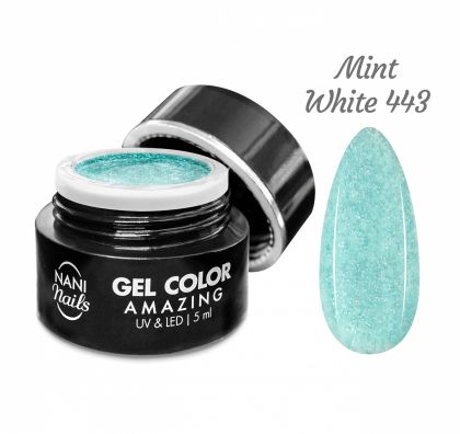 NANI UV gel Amazing Line 5 ml - Mint White č.443