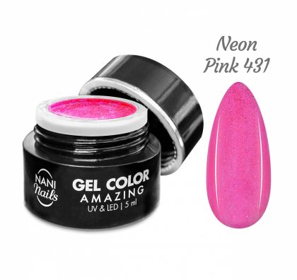 NANI UV gel Amazing Line 5 ml - Neon Pink č.431