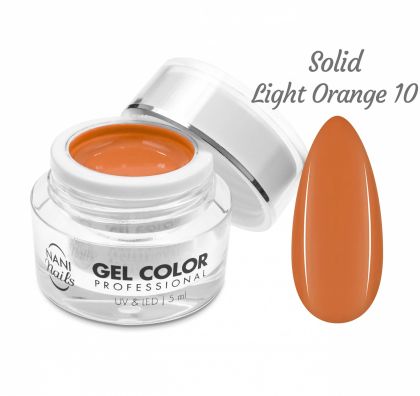 NANI UV/LED gel Professional 5 ml - Solid Light Orange č.10