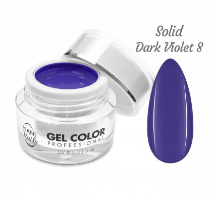 NANI UV/LED gel Professional 5 ml - Solid Dark Violet č.8