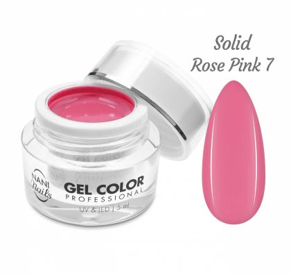 NANI UV/LED gel Professional 5 ml - Solid Rose Pink č.7