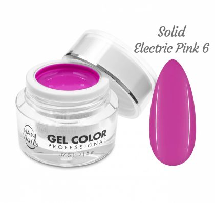 NANI UV/LED gel Professional 5 ml - Solid Electric Pink č.6