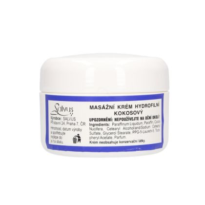 MASÁŽNÍ KRÉM HYDROFILNÍ KOKOSOVÝ 100g
