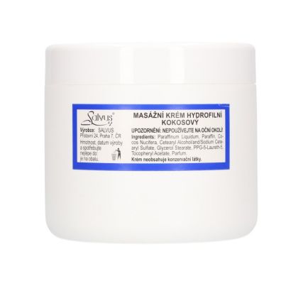 MASÁŽNÍ KRÉM HYDROFILNÍ KOKOSOVÝ 350g