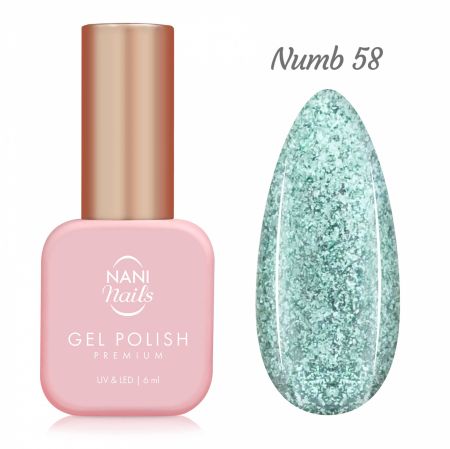 NANI gel lak Premium 6 ml - Numb č.58