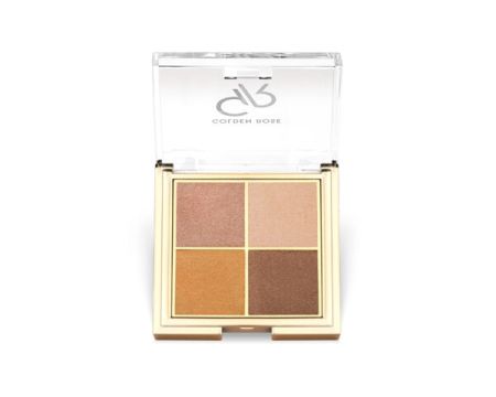 Quattro oční stíny paletka 07, 8,80 g Bronze Vision