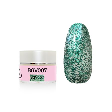 UV/LED gel barevný č.7 třpyt - 5g