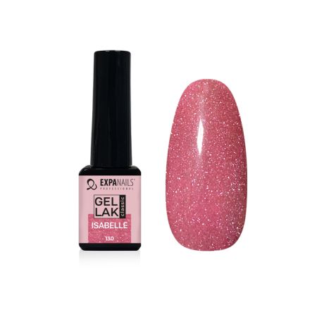UV/LED Gel lak - Isabelle jemný třpyt 5 ml