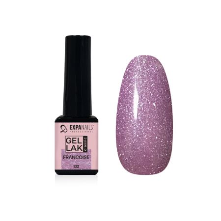 UV/LED Gel lak - Francoise jemný třpyt 5 ml