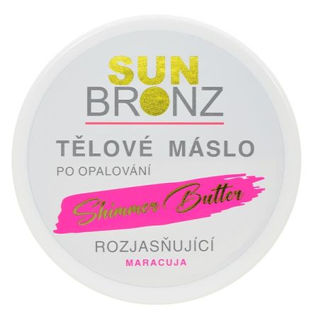 Tělové máslo po opalování s třpytivým efektem Maracuja SUNBRONZ