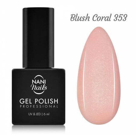 NANI gel lak 6 ml - Blush Coral 353
