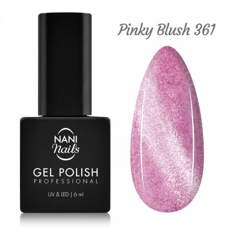 NANI Cat Eye gel lak 6 ml - Pinky Blush